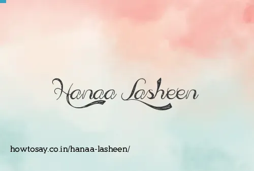 Hanaa Lasheen