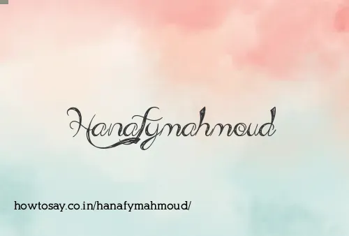 Hanafymahmoud