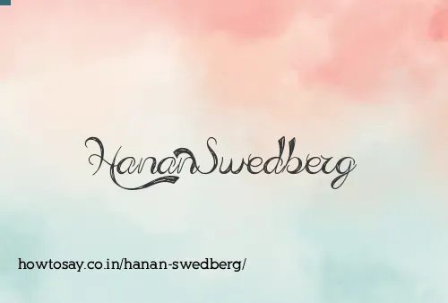 Hanan Swedberg