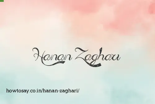 Hanan Zaghari