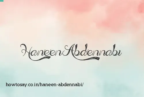 Haneen Abdennabi