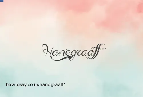 Hanegraaff