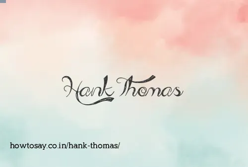 Hank Thomas