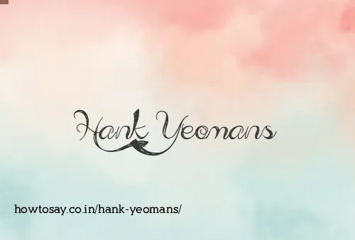 Hank Yeomans