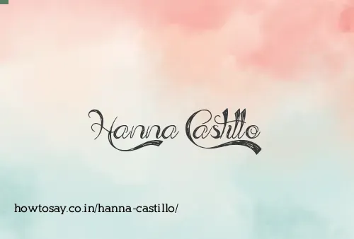 Hanna Castillo