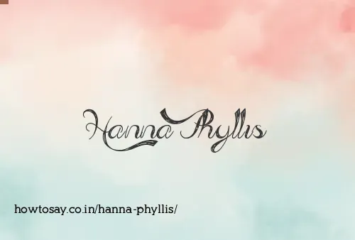 Hanna Phyllis