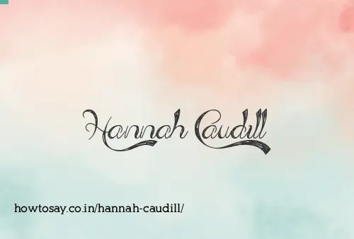 Hannah Caudill