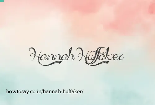 Hannah Huffaker