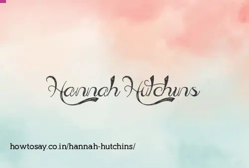 Hannah Hutchins