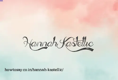 Hannah Kastellic