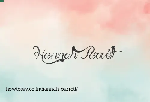 Hannah Parrott