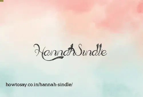 Hannah Sindle