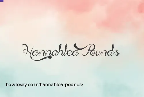 Hannahlea Pounds