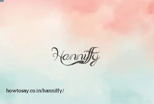 Hanniffy