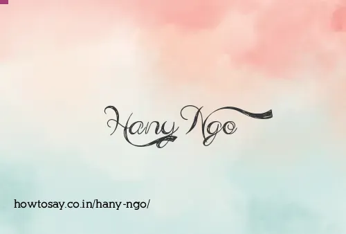 Hany Ngo