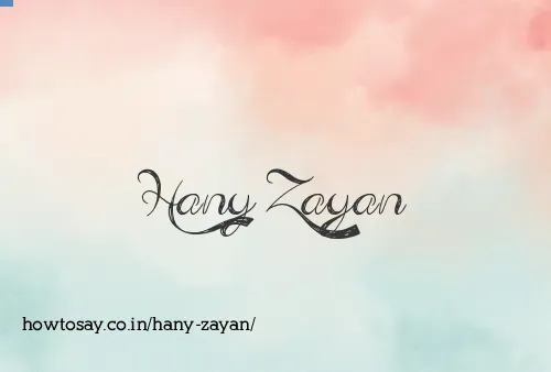 Hany Zayan