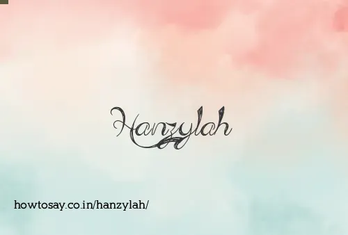 Hanzylah