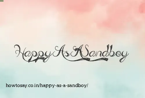 Happy As A Sandboy