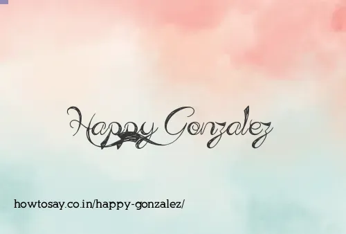 Happy Gonzalez