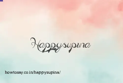 Happysupina