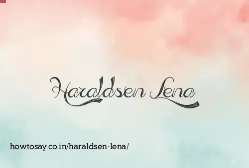 Haraldsen Lena