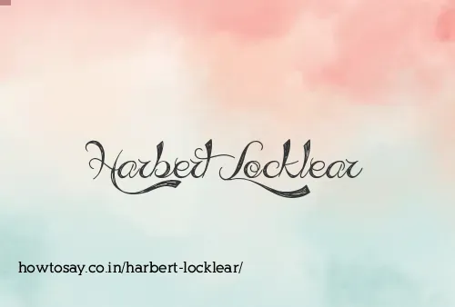 Harbert Locklear