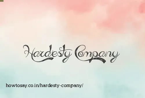 Hardesty Company