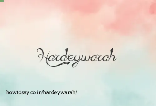 Hardeywarah