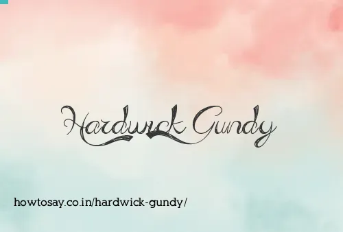 Hardwick Gundy
