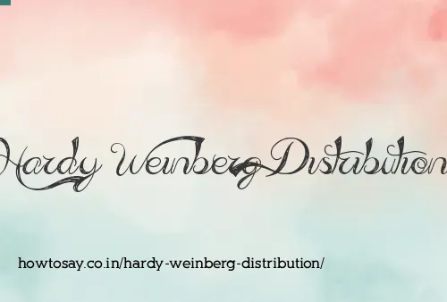 Hardy Weinberg Distribution