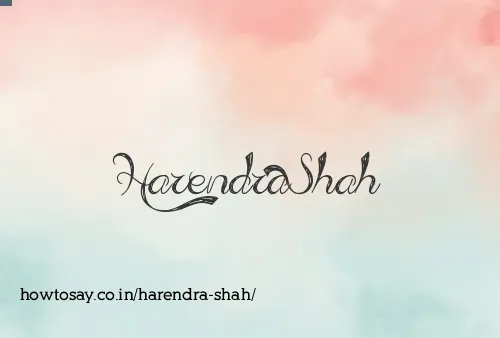 Harendra Shah