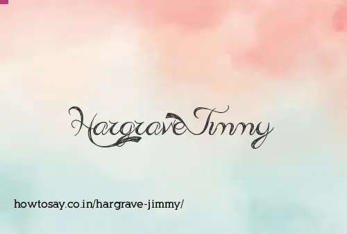 Hargrave Jimmy