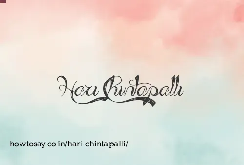 Hari Chintapalli