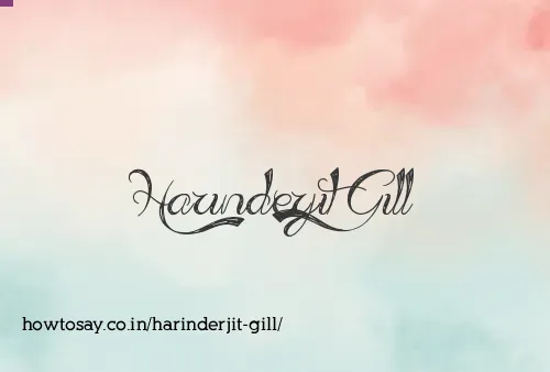 Harinderjit Gill