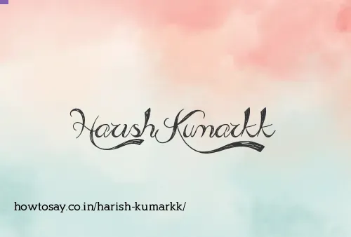 Harish Kumarkk