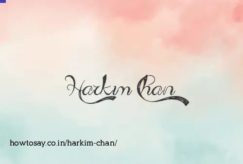 Harkim Chan