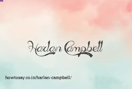 Harlan Campbell