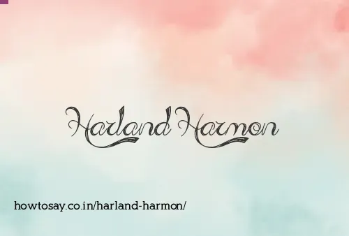 Harland Harmon