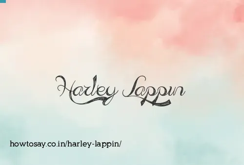Harley Lappin