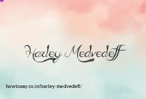 Harley Medvedeff