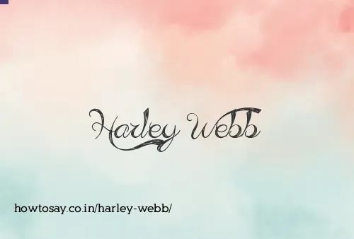 Harley Webb