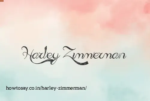 Harley Zimmerman