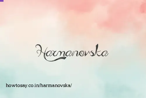 Harmanovska