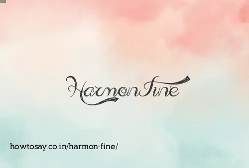 Harmon Fine