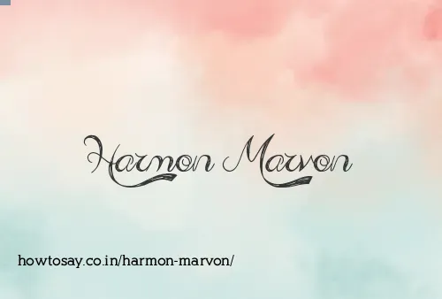 Harmon Marvon
