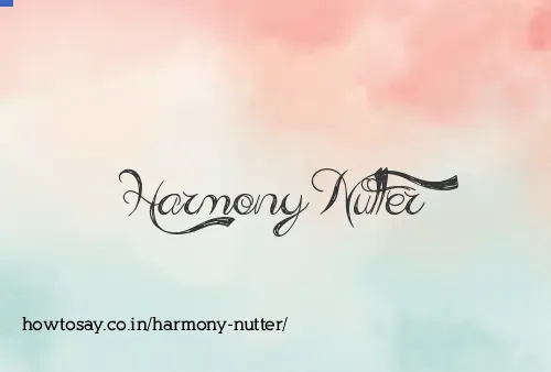 Harmony Nutter