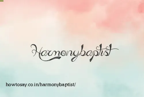 Harmonybaptist