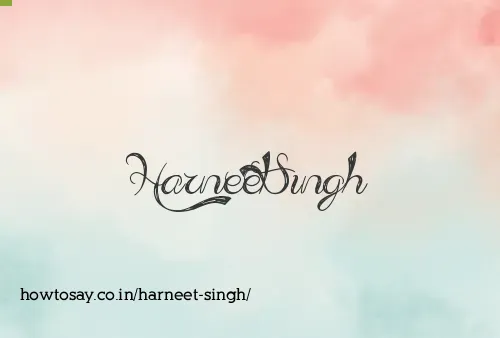 Harneet Singh