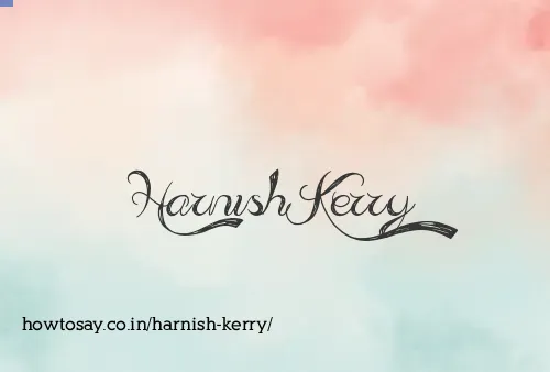 Harnish Kerry