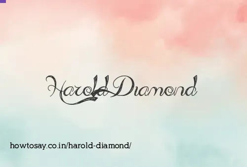 Harold Diamond